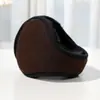 Protetores de ouvido dobráveis para homens, espessados e forrados com fleece para aquecimento no inverno, prevenindo queimaduras de frio; protetores de ouvido à prova de vento para mulheres, proporcionando proteção contra o frio; protetores de ouvido para ciclismo