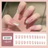 Uñas postizas estampadas cortas, medianas y largas de fábrica, con diseño de armadura, productos terminados en caja, venta al por mayor, se pueden personalizar según muestras