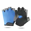 Guantes de Medio Dedo para Ciclismo al Aire Libre, Protección Solar de Verano, Entrenamiento con Mancuernas, Yoga, Conducir, Malla de Silicona Antideslizante, Transpirables