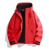 Chaqueta funcional 3 en 1 para mujer para exteriores, chaqueta a prueba de viento e impermeable estilo montaña para hombre para senderismo y actividades al aire libre