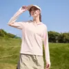Ropa de Protección Solar de Seda de Hielo UPF50+ para Hombres y Mujeres, Anti-UV, Ligera, Chaqueta Transpirable, Nuevo Estilo 2026, Venta al por Mayor Transfronteriza