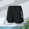 Bañador de hombre, gorro de baño, gafas de natación, pantalones de playa profesionales de tres piezas para aguas termales, equipo de natación para hombre.