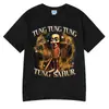 Camiseta Masculina de Baseball Meme Tung Tung Sahur Interessante Transfronteiriça Aliexpress Moda Estilo Engraçado