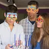 Gafas de Papel para Fiesta de Hanukkah Nueva Transfronteriza, Gafas Divertidas para Foto, Accesorios para Año Nuevo Judío