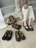 Zapatos Mary Jane de Punta para Mujer, Diseño de Nicho, Retro, Lunares, Correa Única, Planos, Corte Bajo, Bailarinas Versátiles