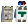 Directo de Fábrica 0805led azul y rojo bicolor SMD LED 0805LED lámpara bicolor