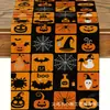 Camino de Mesa Más Vendido Transfronterizo Mantel Día de Muertos Mexicano Calavera Floral Decoración de Halloween Sala de Estar Mesa de Comedor Personalización
