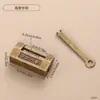 Fechadura Criativa Retro Liga de Zinco Mini Cadeado Antigo Cadeado de Abertura Horizontal Antigo Chinês Universal Fechadura Universal