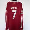 2526 Barcelona Real Madrid Liverpool Camiseta de Manga Larga No. 10 Yamar No. 10 Uniforme de Fútbol Local y Visitante de Mbappé