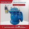 Tipo pneumático válvula do ângulo JM744X de descarga da lama do diafragma com feedback do sinal válvula de descarga dútile da lama do ferro para a planta da água