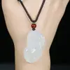Atacado do Fabricante Pingente de Calcedônia Pixiu de Gelo Alto para Homens e Mulheres, Pingente de Ágata Vermelha para o Ano de Nascimento, Colar de Jade
