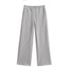 Pantalones casuales deportivos sexys de cintura baja sin forro polar para mujer, otoño e invierno, nuevos, de cintura estrecha, tubo recto, adelgazantes, holgados, tipo mopa, pantalones de sudor