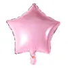 Comercio Exterior Globos de 18 pulgadas en Forma de Corazón y Estrella de Cinco Puntas en Varias Formas, Decoración de Habitación de Boda, Globos de Nochevieja, Globos de Helio