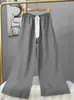 Pantalones de pijama de algodón para mujer, verano, finos, estampados, casuales, de pierna ancha, pueden usar mujeres embarazadas, comercio exterior, pantalones de talla grande