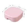 Espejo de Maquillaje Plástico Tipo Cajón Caja de Almacenamiento de Joyería Multicapa Estilo Ins Dormitorio Estudiantil Plegable Espejo de Maquillaje de Belleza con Tapa