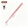 Vendas diretas da fábrica: Conjunto de canetas para nail art cor de pele, incluindo canetas de esmalte em gel, canetas finas (liner), canetas com cristais e ferramentas de pincel estilo japonês
