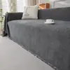 Funda de Tela para Sofá de Color Sólido, Funda Universal para Sofá de Cuatro Estaciones, Toalla de Sofá, Chaise Lounge Transfronteriza Simple Moderna de Comercio Exterior