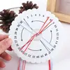 Herramientas para Joyería DIY Placa de Diseño para Pulseras y Collares Mesa de Diseño para Enhebrar Cuentas Placa con Escala de Tamaño Placa Medidora para 108 Cuentas