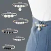 Accesorios de Pin de Cintura Ropa Fija Cintura Cambiar Hebilla Pequeña de Cintura Broche Antideslizante Hebilla de Pantalones de Mujer Pin