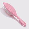 Quente Novo Criativo Pente Almofada de Ar Formato Folha Cor Macaron Feminino Casa Dormitório de Meninas Cabelo Pente Saco de Ar