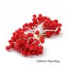 Venta Caliente en Amazon Estambres de Flores Artificiales Cortados y Adhesivos Material para Corona de Flores Decoración de Caja de Boda Hoja de Boda