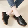 Sapatos Casuais Femininos Antiderrapantes Confortáveis Bordados Planos Sapatos Femininos Sapatos Casuais para Meia-Idade e Idosos Exportação Transfronteiriça Primavera 2026
