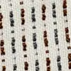 Tela de moda con etiquetas, Personalizable, Serie Jacquard de Algodón y Lino Rayado Geométrico Azul Simple, Cortinas Estilo Bauhaus