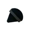 Puff Triangular de Veludo para Pó a Granel em Estoque Puff de Veludo Cristalino para Base Compacta para Fixar Maquiagem