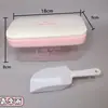 Lindo Molde de Cubitos de Hielo de Hello Kitty para Uso Doméstico, Charola de Hielo de Silicona de Grado Alimenticio, Caja de Almacenamiento de Hielo de Dibujos Animados, Fuente de Caja para Hacer Hielo