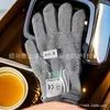 Guantes Resistentes a Altas Temperaturas para Hornear Barbacoa Horno Microondas Retardantes de Llama 500-800 Grados Calor de Horno Resistentes al Corte Mangas Táctiles Aramida