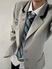 Uniforme dk para Niños Estilo Universitario Japonés Traje Gris Traje Traje Universitario Apasionado Pi Shuai Chaqueta Traje Senior Jk