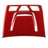 Adecuado para Toyota 19-23 Supra A90 techo de fibra de carbono pegatinas de luz de lectura accesorios de modificación interior del coche