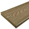 Piso Exterior de Madera Plástica Anti-Corrosión Impermeable Tablero de Madera-Plástico Coextruido de Segunda Generación Terraza Jardín Balcón Valla Mejora Anti-Corrosión