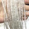 Cuentas de calcedonia natural de 4 mm de Luo Xi, nuevas, para manualidades, pulseras y collares, accesorios, suministro directo de fábrica
