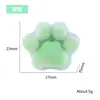 Nuevo Anillo de Garra de Gato Cepillo para Polvo, Cepillo para Polvo de Borde Trasero de Pretratamiento, Cepillo de Cerdas Finas Suaves, Cepillo para Manicura para Eliminar Polvo de Uñas