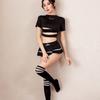 Lencería sexy para mujer, pijama sexy de talla grande, uniforme de juego de rol, uniforme de enfermera estudiante, traje de tentación, cabello de generación