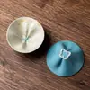 Taza Qiankun de Cerámica Pintada a Mano Miyan Forma de Mariposa Taza de Anfitrión Colección, Taza de Té Exclusiva para Mujeres, Alto Valor Estético