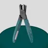 Novo cortador de unha grande aberto anti-respingo com lixa cortador de unha cortador de unha portátil manicure cinza unha dura unha grossa