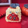 Bolsa festiva de lana para Año Nuevo de mascotas, bolsa de león, gato rico, perro, regalo de Año Nuevo, sobre rojo, venta al por mayor de fábrica