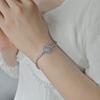 Moda antigua romana de girasol diseño simple nicho brillante nuevo brazalete de moda femenino novia s8245