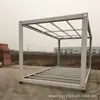Casas pré-fabricadas resistentes ao fogo e a terremotos instalação no local garagens móveis casas móveis container exportação transfronteiriça qualificações completas