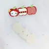 Accesorios de Manzana de Dibujos Animados Trío Materiales Resina Accesorios para Joyería DIY Funda de Teléfono Zuecos Pasador Vaso de Agua Pegatinas
