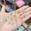 Decoración de Manicura de Resina Árbol Fluorescente Estéreo Joyería para Uñas DIY Pendientes Funda de Teléfono Móvil Accesorios para Uñas Portátiles