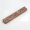 Quemador de Incienso Horizontal de Madera de Nogal Yuanshan Guanyue, Portainciensos Sólido de Sándalo Estilo Chino, Caja Horizontal de Incienso de Sándalo y Madera de Agar, Aromaterapia para el Hogar
