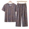 Ropa de Verano para Mujeres de Mediana Edad y Mayores, Camisas de Manga Corta, Trajes para Madres, Camisetas para Personas de 60-70 Años, Ropa para Abuelas, Ropa y Pantalones para Personas Mayores