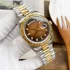 Reloj Mecánico Automático Completo de Acero Inoxidable con Esfera de Diamante de Venta Caliente, Reloj de Moda para Pareja, Reloj Delicado de Una Pieza