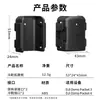 Marco Adaptador Multifuncional Compatible con Dji Pocket 3/4 Soporte de Extensión para Cámara de Bolsillo Clips Fijos Accesorios