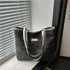 Bolsa Tote Elegante e Simples para Mulheres 2026 Novo Modelo para Trabalho e Deslocamento, Bolsa de Ombro, Estilo Coreano Casual Grande Capacidade para Mulheres