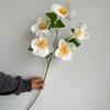 Peça grande de flor Yumeiren de 5 cabeças Fila de flores para caminho de casamento Yumeiren Flor artificial Decoração de área de boas-vindas do salão de casamento Flor artificial