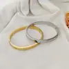 Pulsera de Oro de 18 Quilates Estilo Europeo y Americano para Mujer, Clásica, Oro Rosa, Tarjeta Pequeña, Lujo Ligero, Diseño de Nicho, Regalo de Cumpleaños